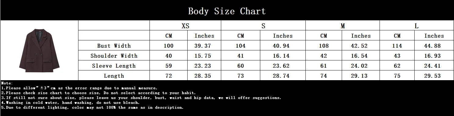 ELEGANT COMMUTE DOUBLE-BREASTED BLAZER WOMEN VINTAGE