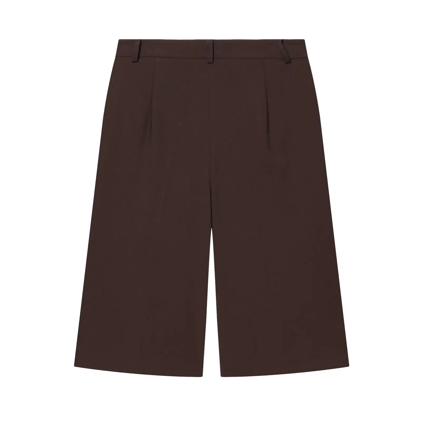 SPRING 2-PIECE SHORTS SUIT SOLID DOUBLE-BREASTED