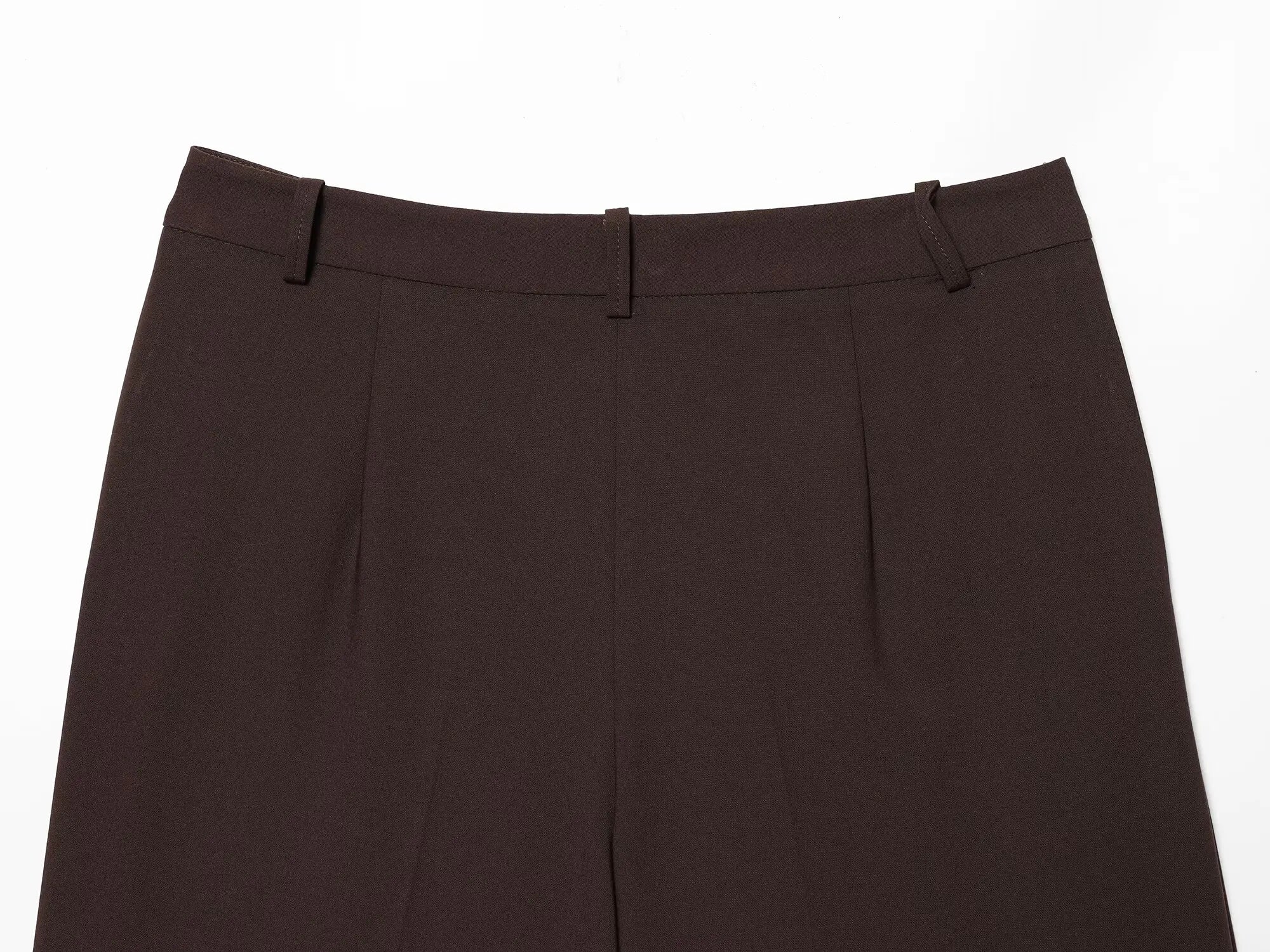 SPRING 2-PIECE SHORTS SUIT SOLID DOUBLE-BREASTED
