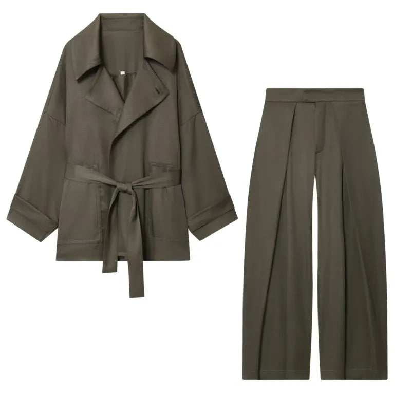 LUXE FLOW 2-PIECE PANTS SET