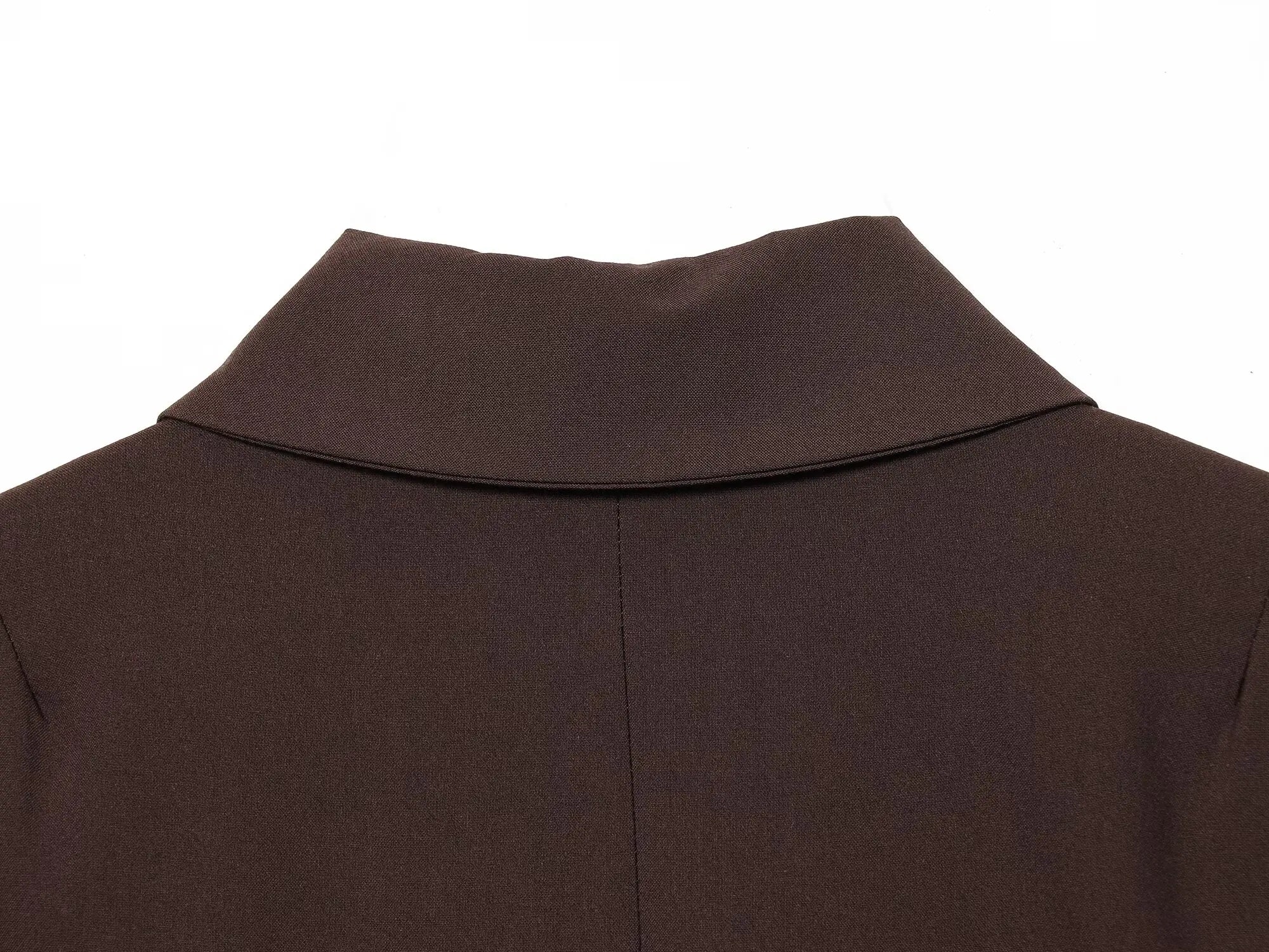 SPRING 2-PIECE SHORTS SUIT SOLID DOUBLE-BREASTED