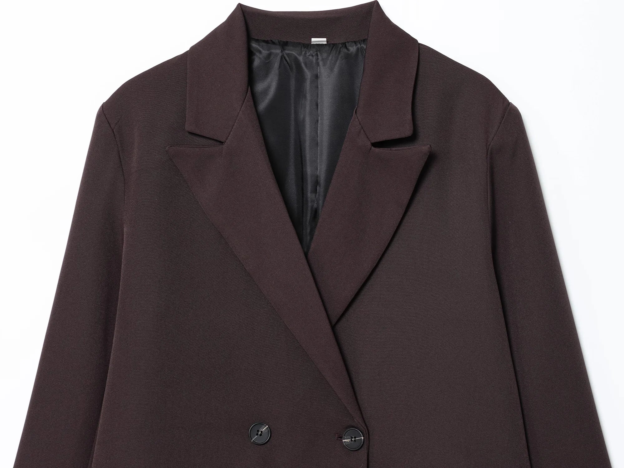 MINIMAL CHIC DOUBLE-BREASTED BLAZER
