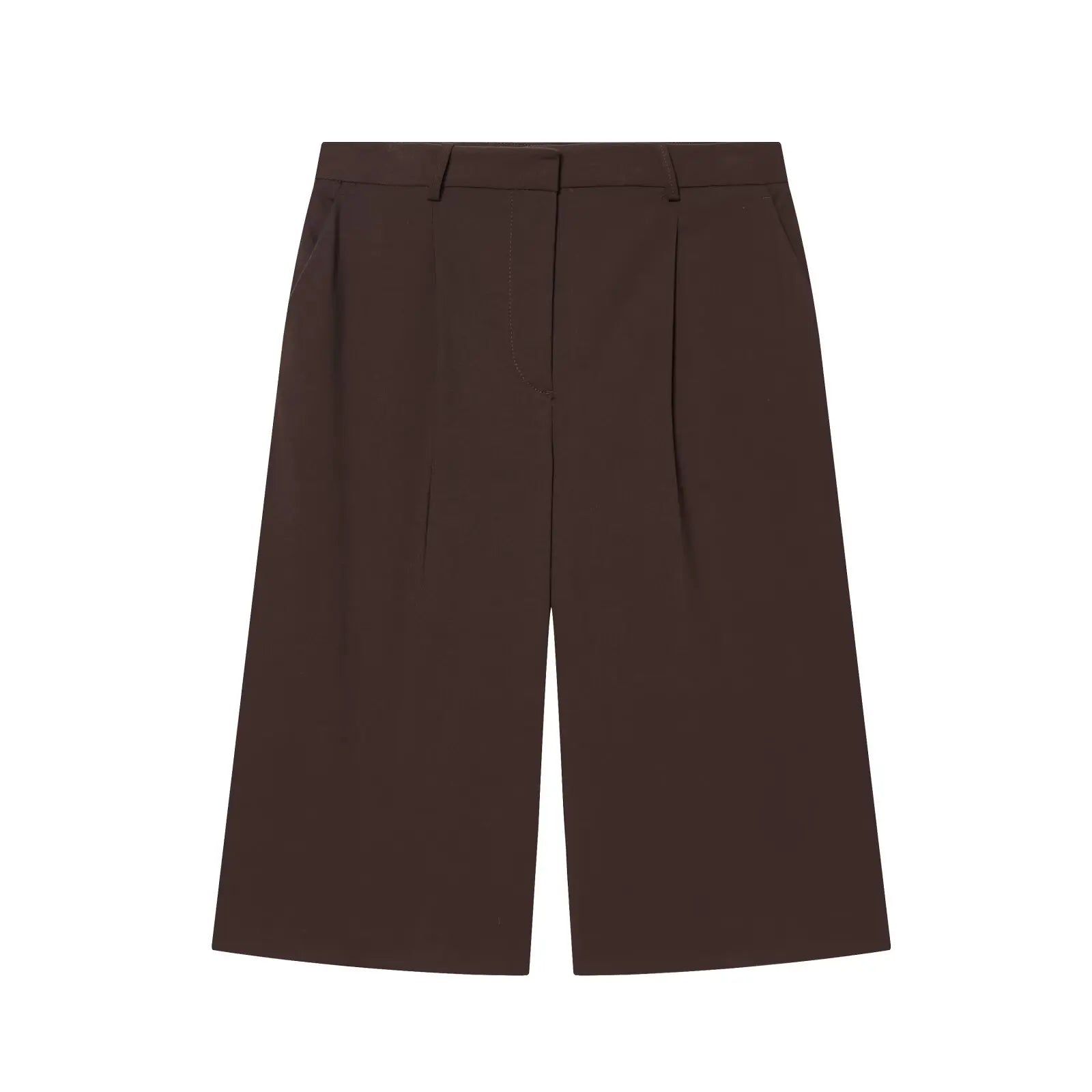 SPRING 2-PIECE SHORTS SUIT SOLID DOUBLE-BREASTED