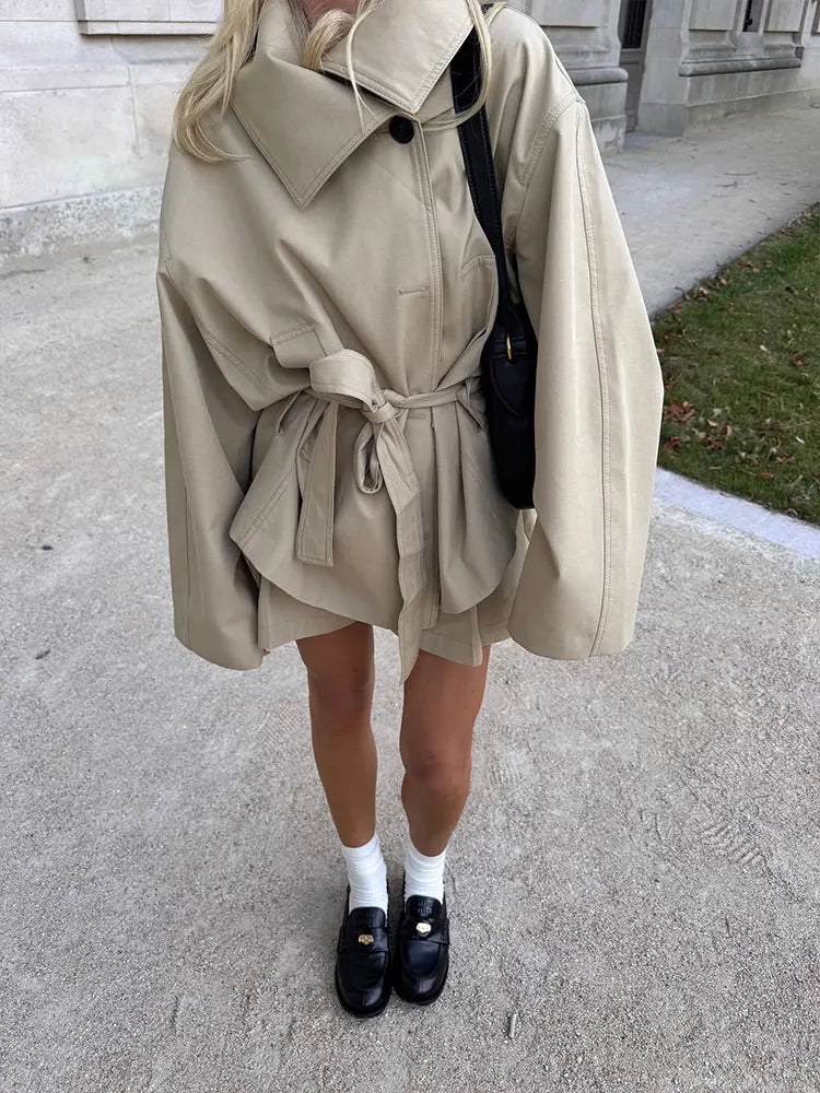 KHAKI CHIC TRENCH SET