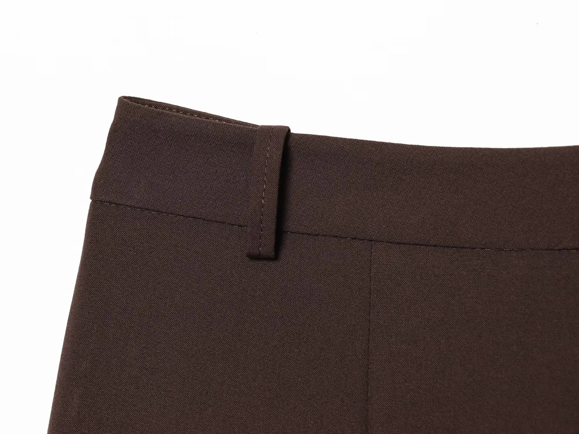 SPRING 2-PIECE SHORTS SUIT SOLID DOUBLE-BREASTED