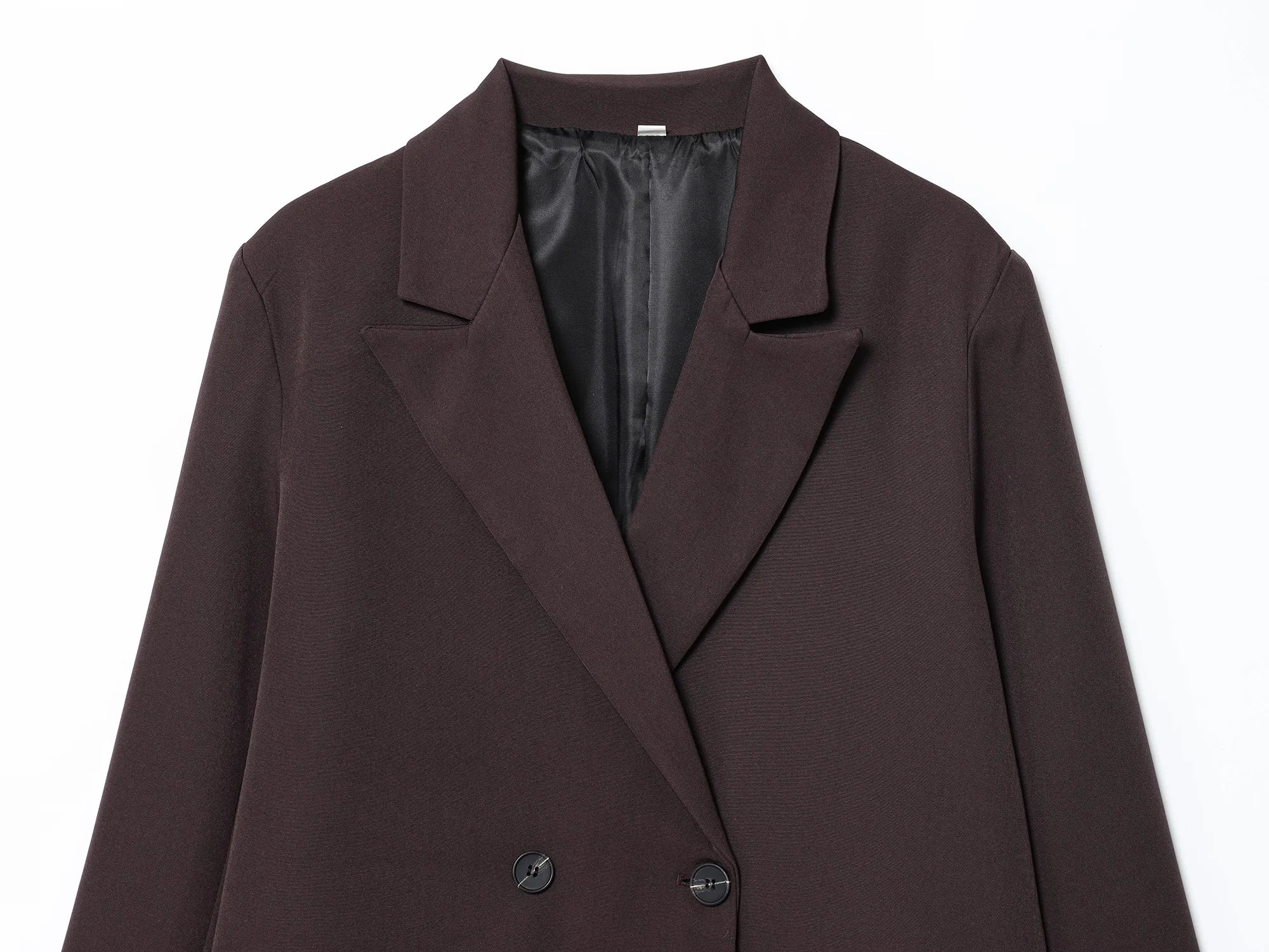 ELEGANT COMMUTE DOUBLE-BREASTED BLAZER WOMEN VINTAGE