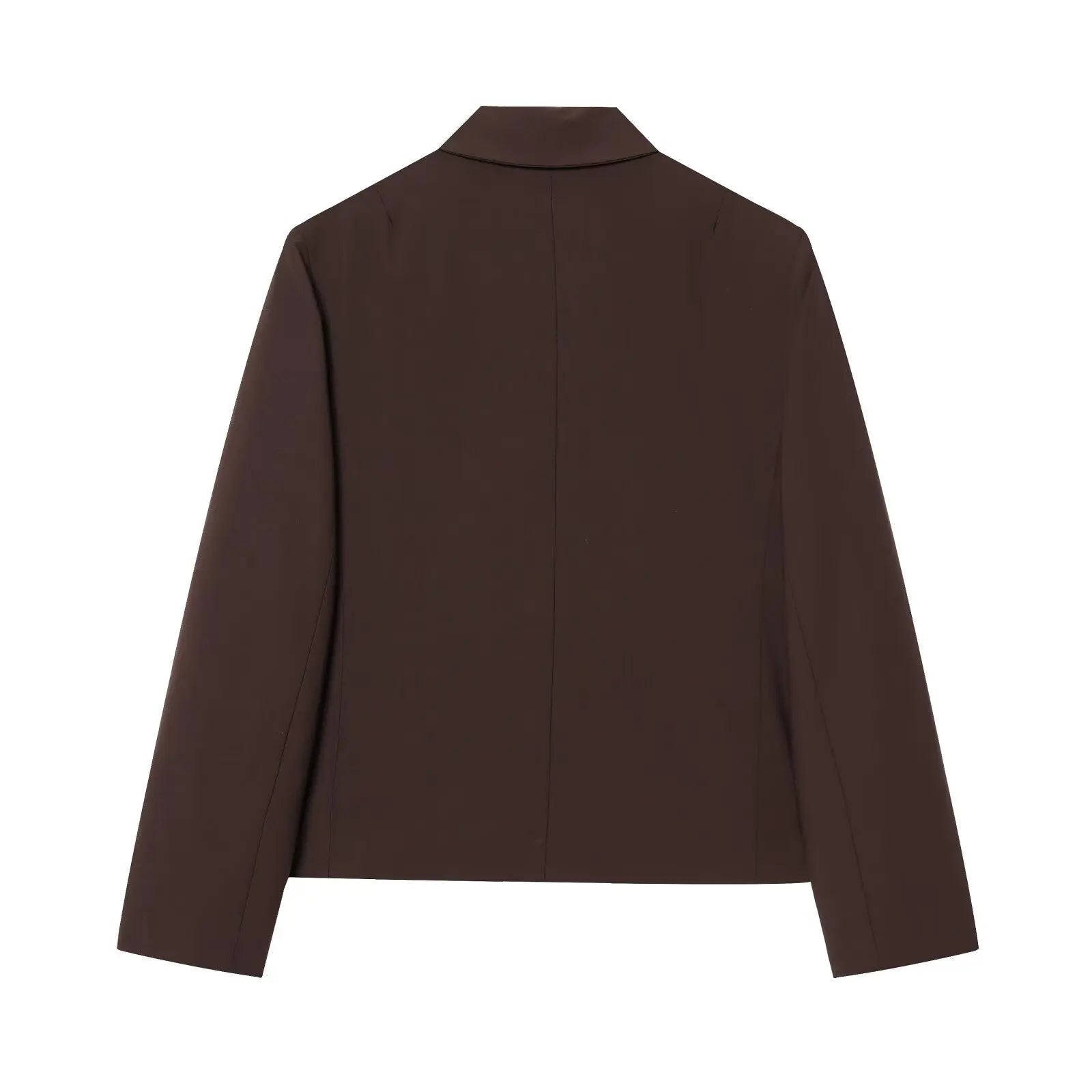 SPRING 2-PIECE SHORTS SUIT SOLID DOUBLE-BREASTED