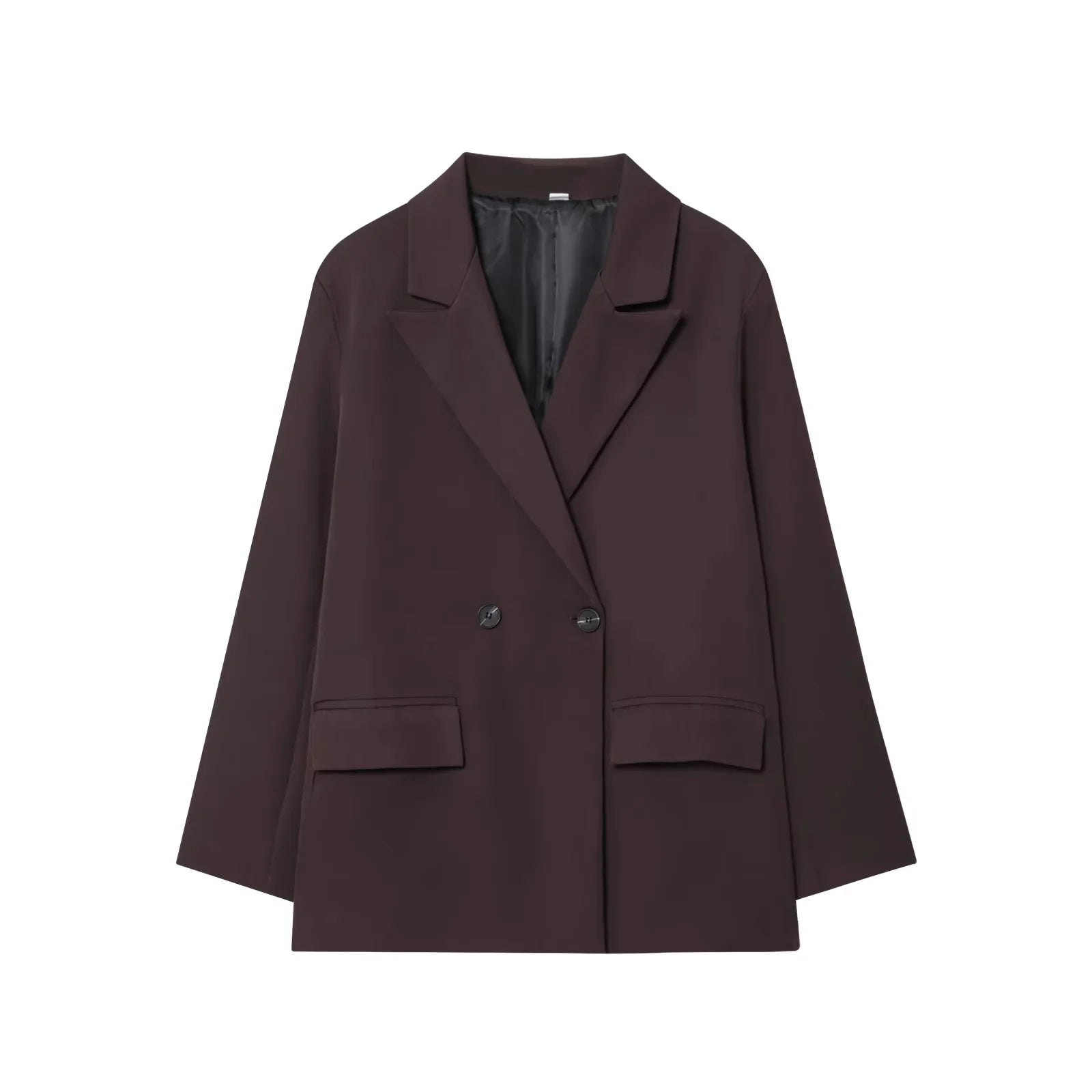 MINIMAL CHIC DOUBLE-BREASTED BLAZER